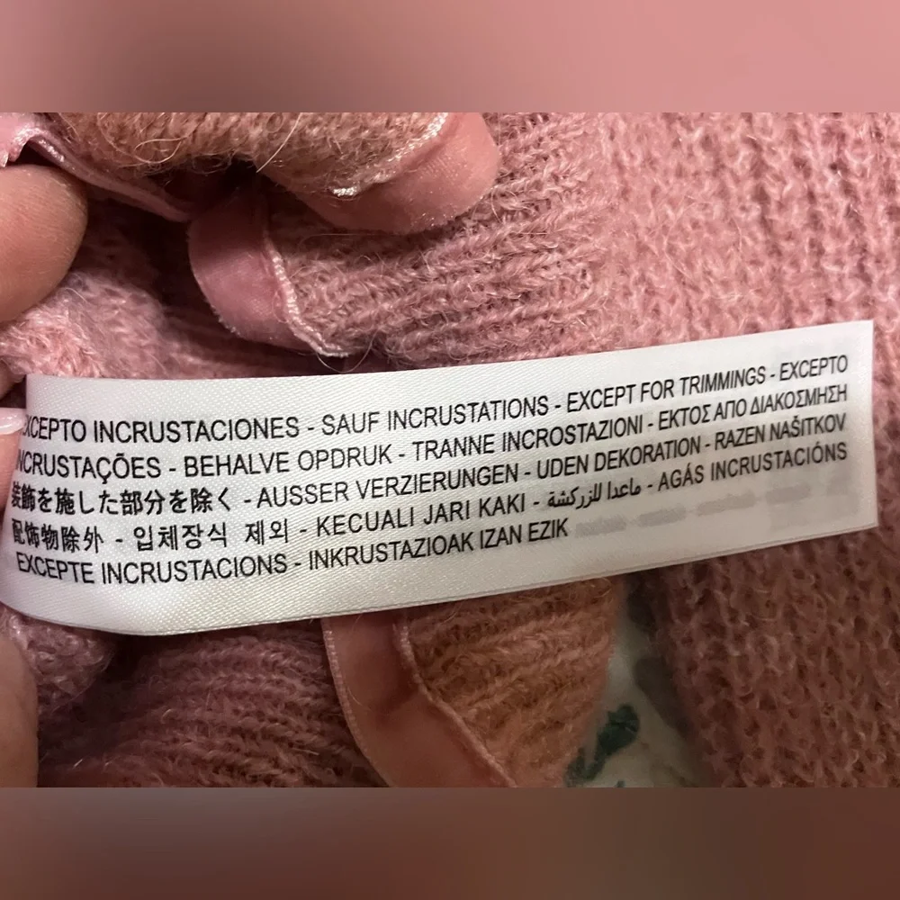 Zara NWT Pink Ruffled Cardigan - Picture 8 of 11